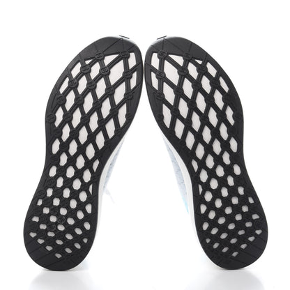 Chanel Mixed Fabrics Knit Sneakers 39.5 Grey Pink Blue 6 of 9