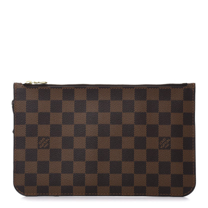 Louis Vuitton Damier Ebene Neverfull MM GM Pochette 1 of 7