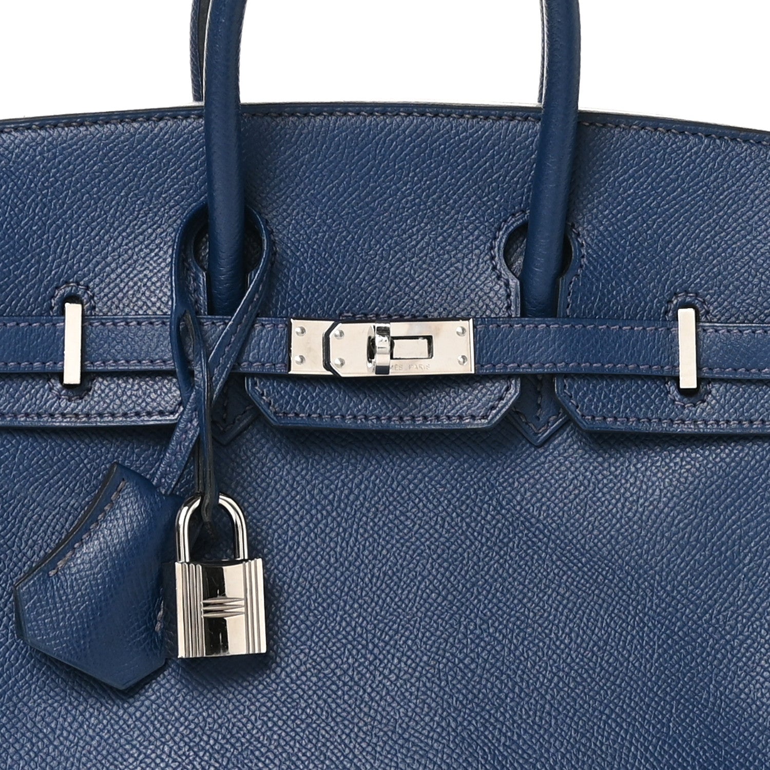 Hermes Epsom Birkin 25 Bleu De Malte 8 of 12
