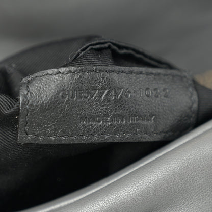 Saint Laurent Lambskin Quilted Small Loulou Puffer Monogram Chain Satchel Storm 7 of 11