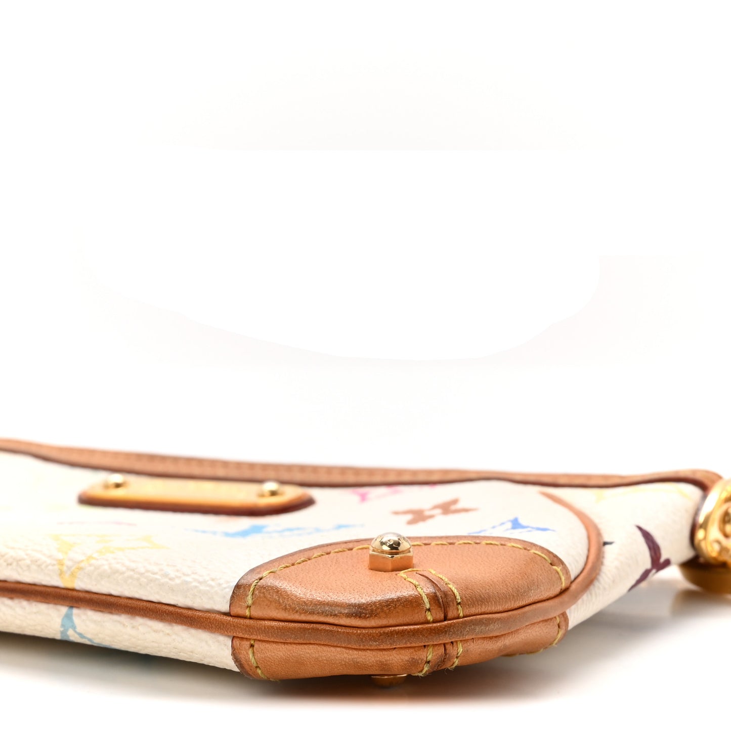 Monogram Multicolor Pochette Milla MM White