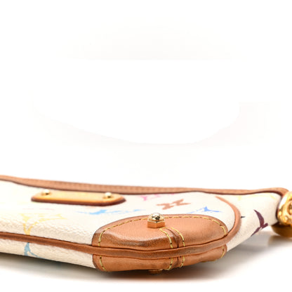 Louis Vuitton Monogram Multicolor Pochette Milla MM White 10 of 10