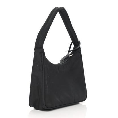 Prada Tessuto Nylon Mini Re-Edition 2000 Bag Black 3 of 13
