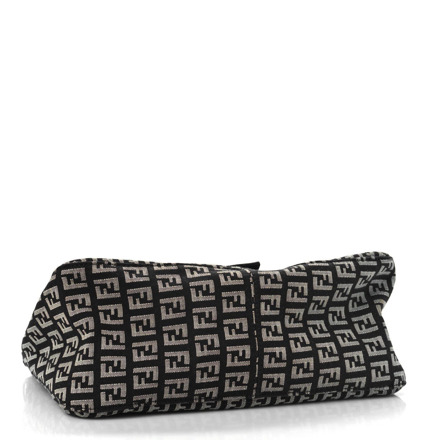 Fendi Zucchino Vitello Mama Baguette Black 5 of 9