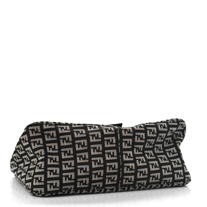 Fendi Zucchino Vitello Mama Baguette Black 5 of 9