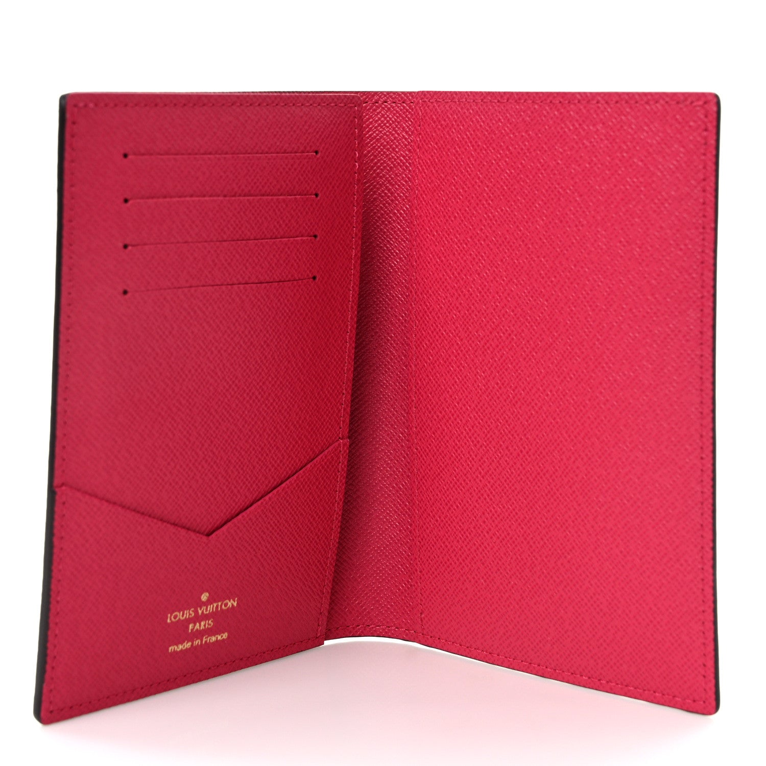 Louis Vuitton Monogram My LV Heritage Passport Cover Fuchsia White 5 of 9