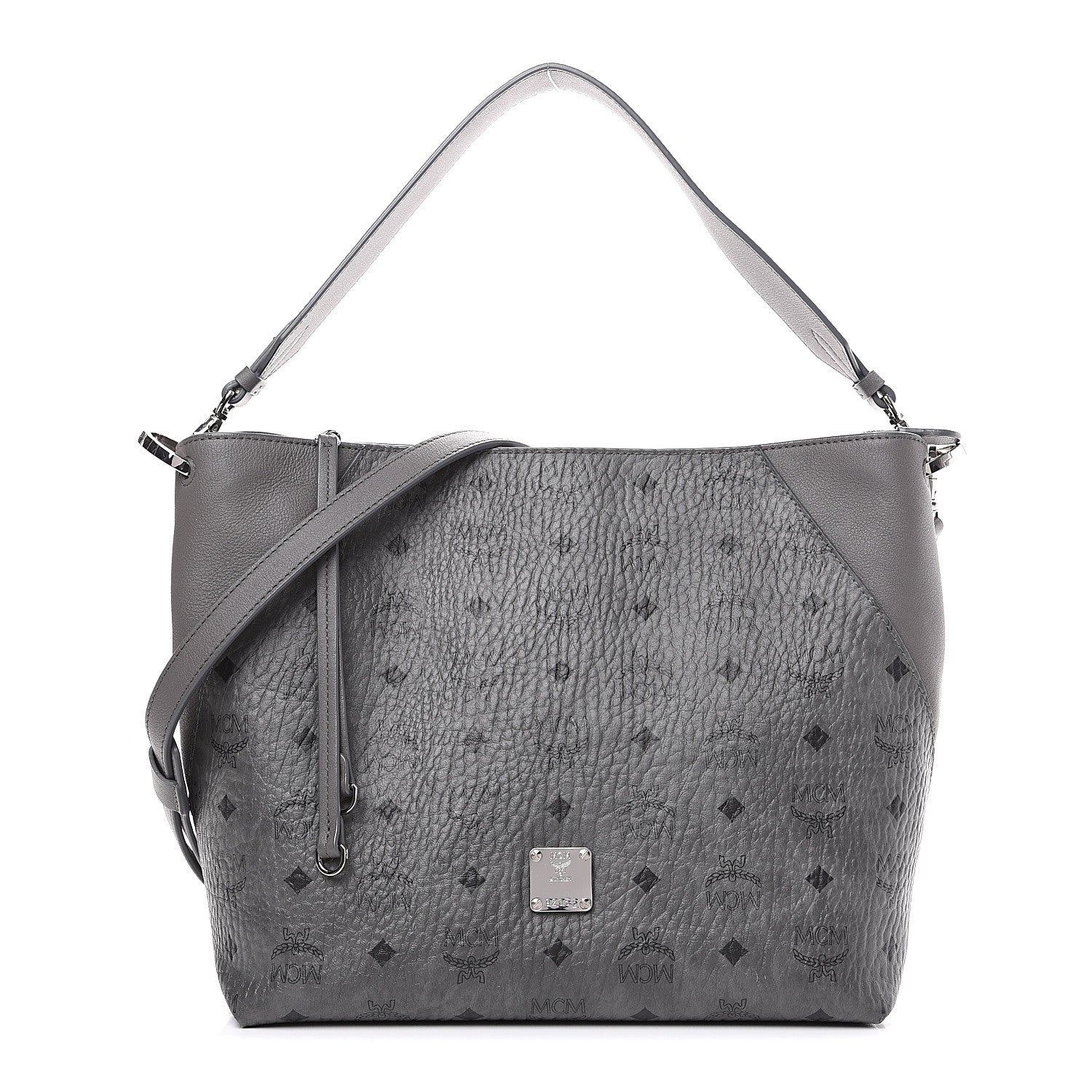 MCM Visetos Medium Klara Hobo Grey 1 of 9