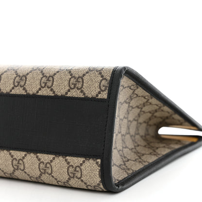 Gucci GG Supreme Monogram Childrens Chick Tote Black 8 of 8