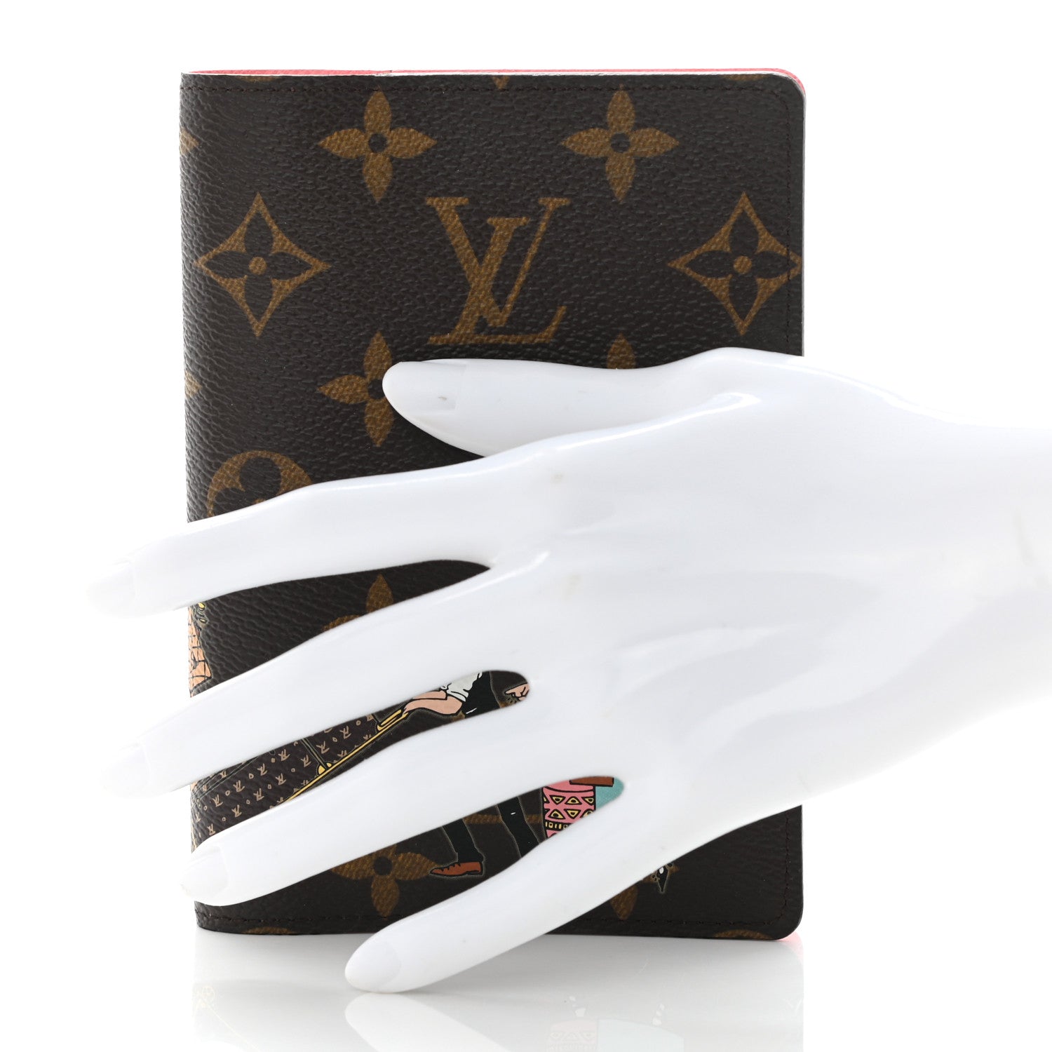 Louis Vuitton Monogram Illustre Small Ring Agenda Rose 2 of 9