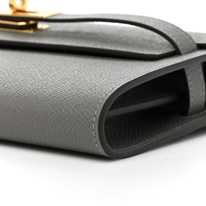 Hermes Epsom Kelly To Go Wallet Gris Meyer 8 of 9