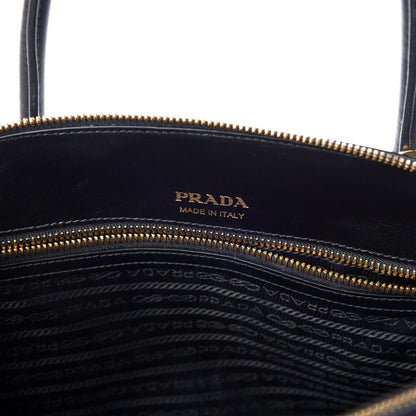 Prada City Calfskin Mirage Promenade Tote Black 9 of 10
