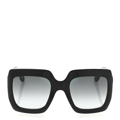 Gucci Acetate Square Frame Sunglasses GG0053S Black 2 of 8