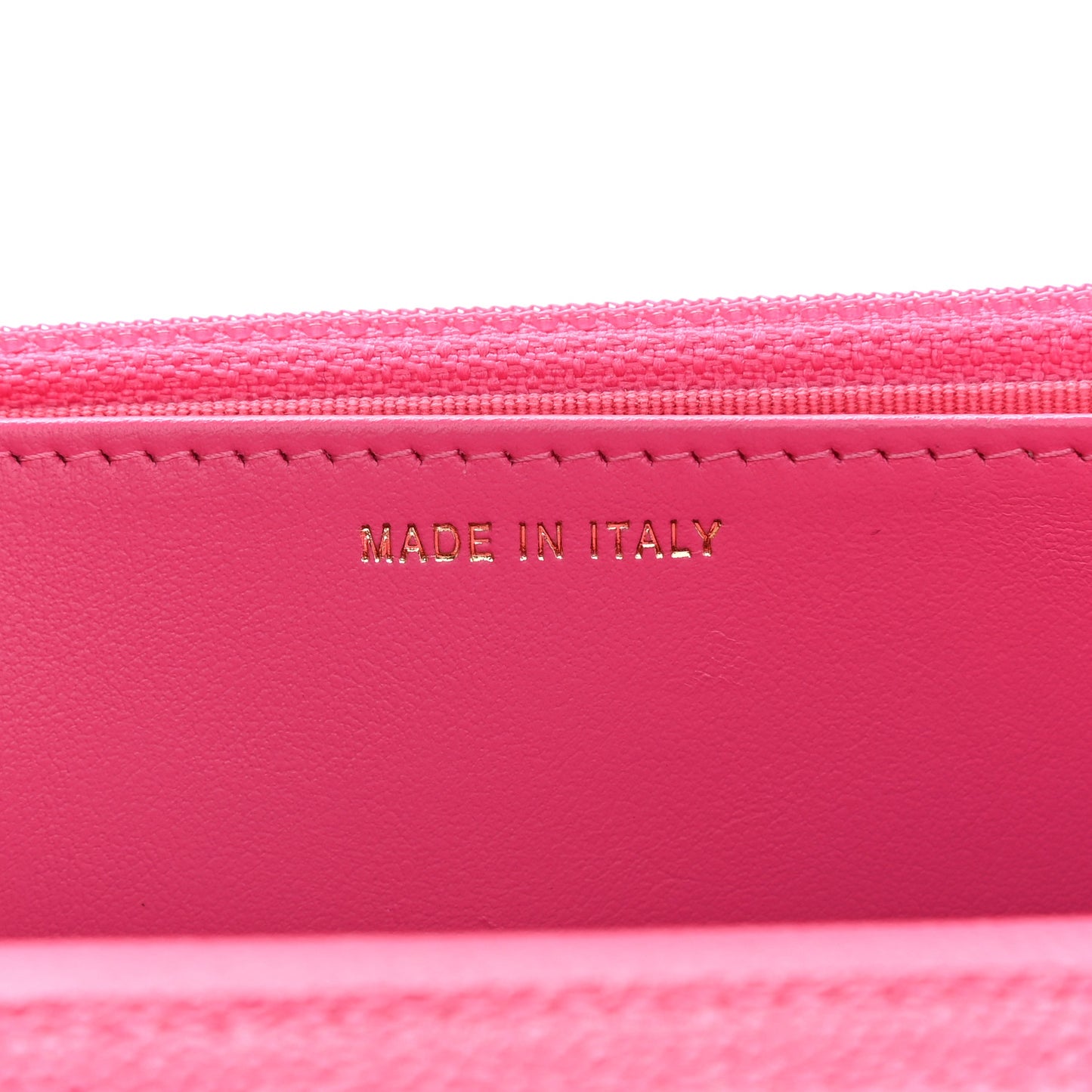 Shiny Caviar Quilted Chain Melody Wallet On Chain WOC Dark Pink