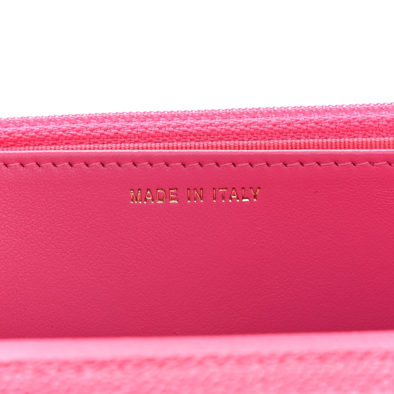 Chanel Shiny Caviar Quilted Chain Melody Wallet On Chain WOC Dark Pink 7 of 10