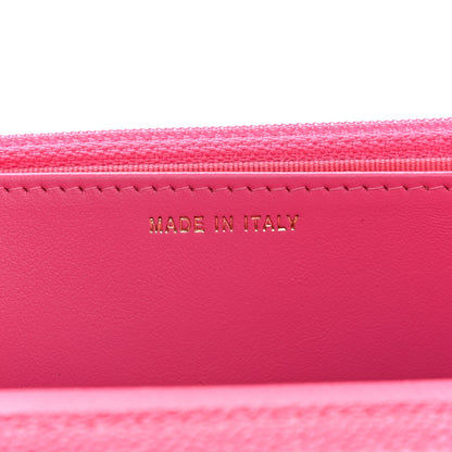 Chanel Shiny Caviar Quilted Chain Melody Wallet On Chain WOC Dark Pink 7 of 10