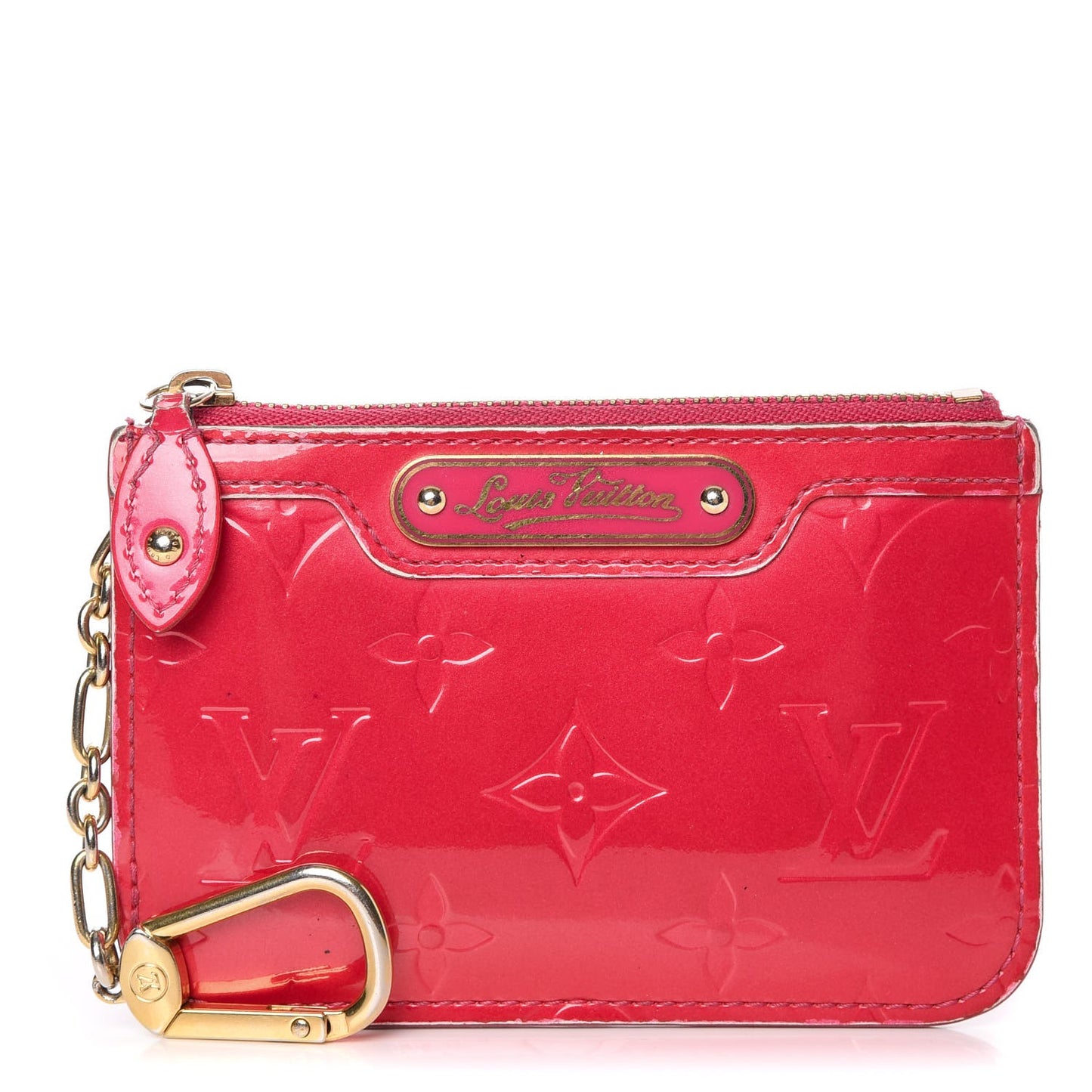 Vernis Key Pouch Rose Indien