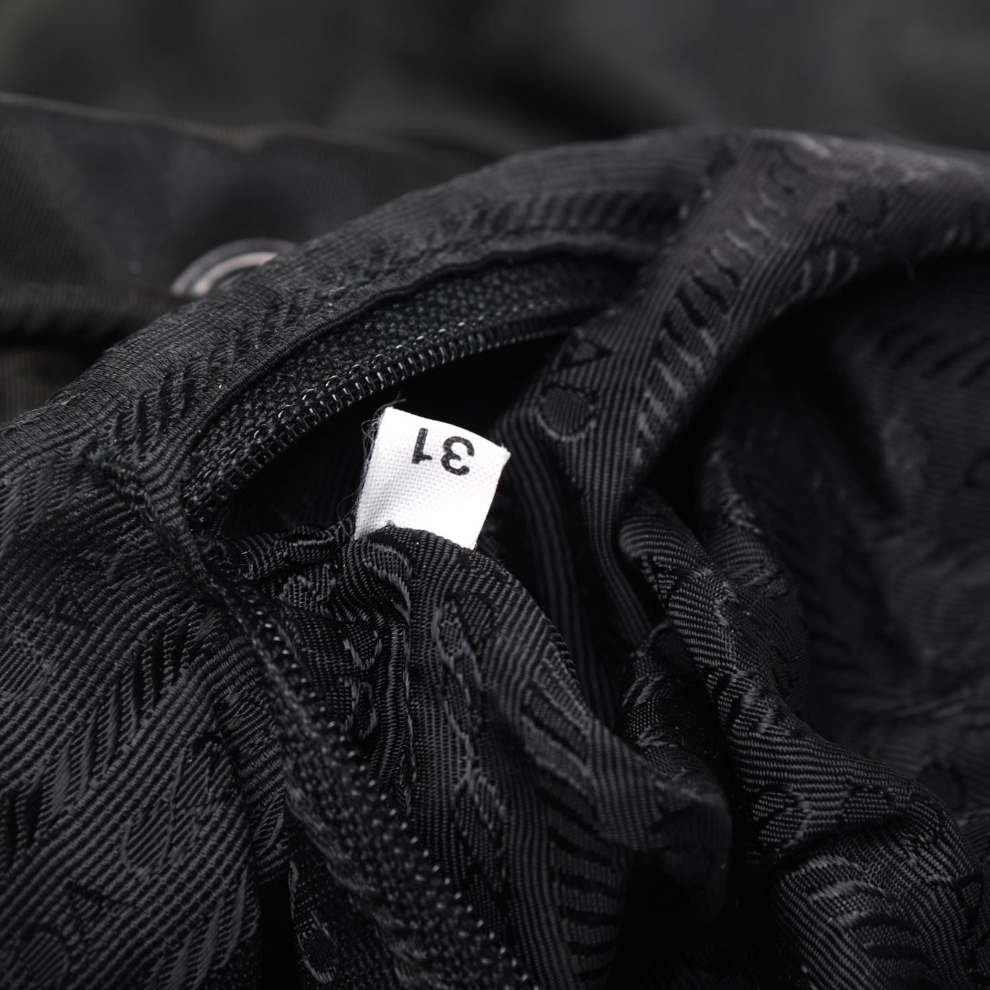 Nylon Vela Medium Backpack Black