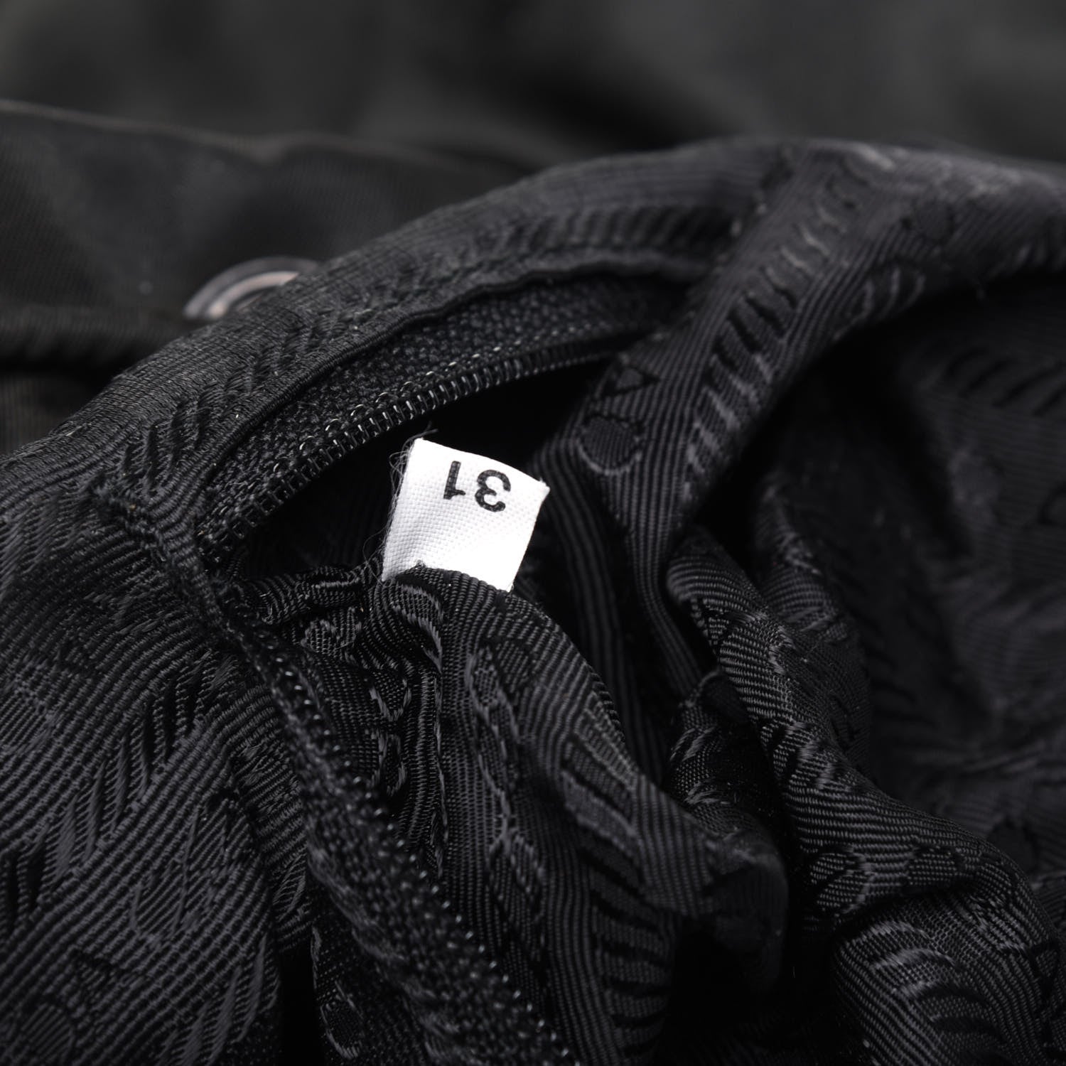 Prada Nylon Vela Medium Backpack Black 6 of 17