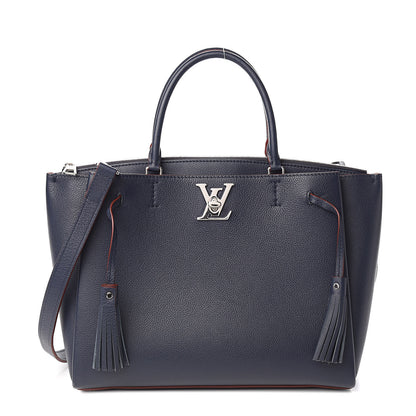Louis Vuitton Calfskin Lockmeto Marine Rouge 1 of 12
