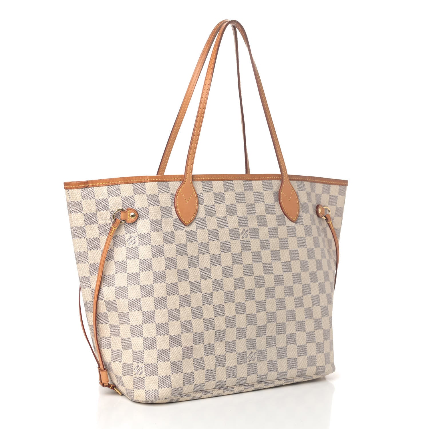 Louis Vuitton Damier Azur Neverfull MM 2 of 6