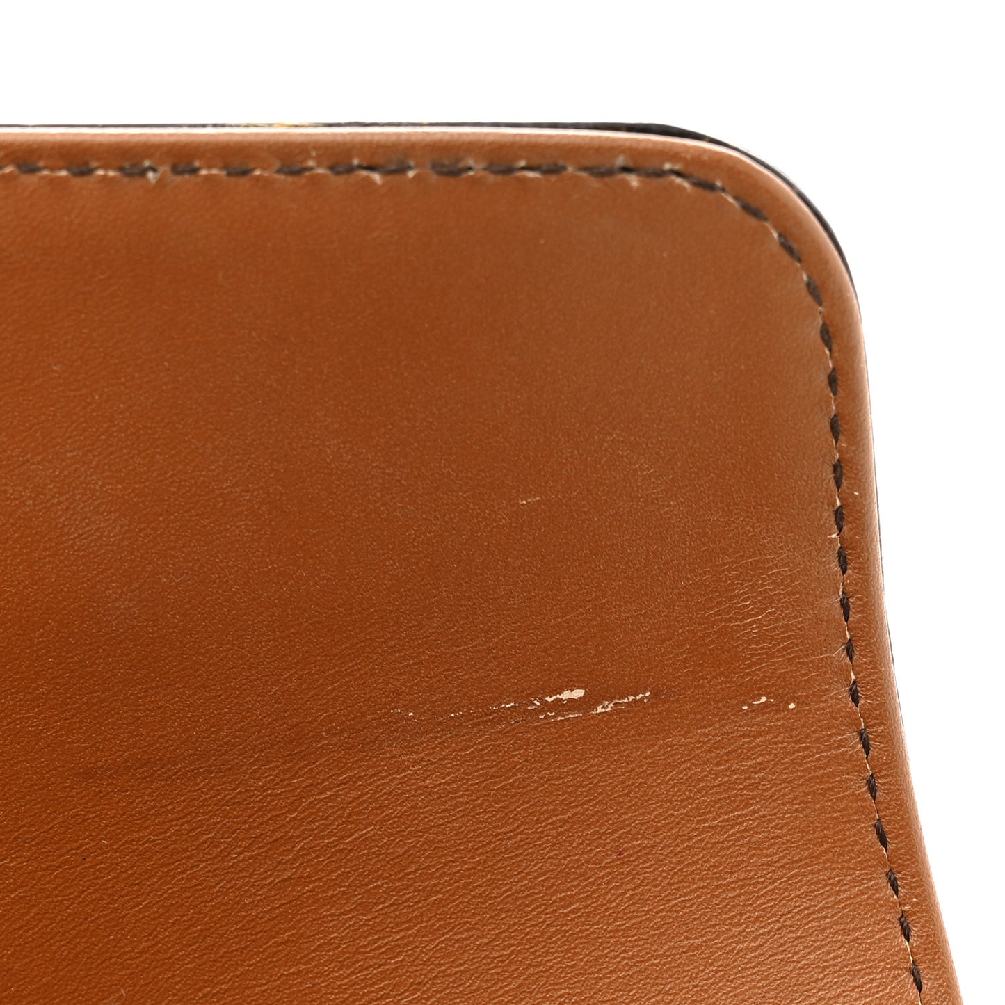 Calfskin Medium Lady Web Shoulder Bag Cuir