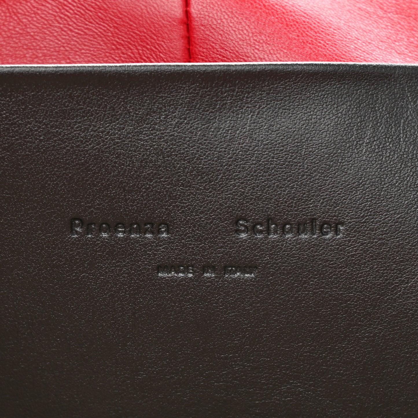 Lambskin Large Puffy Tobo Tote Red