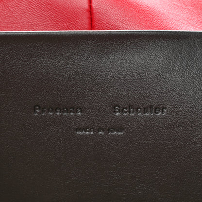 Proenza Schouler Lambskin Large Puffy Tobo Tote Red 8 of 9