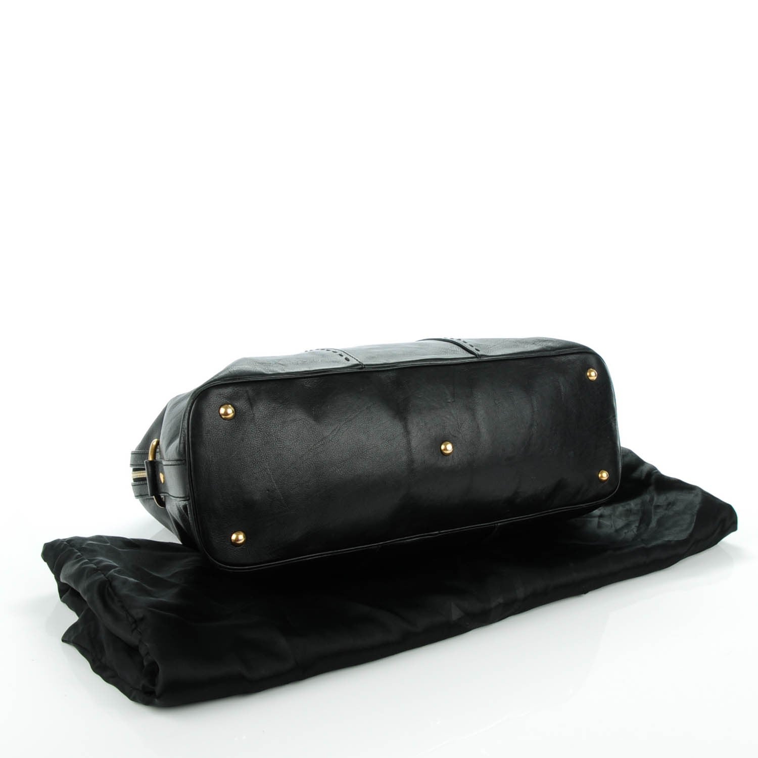 Saint Laurent Calfskin Oversized Muse Black 4 of 7