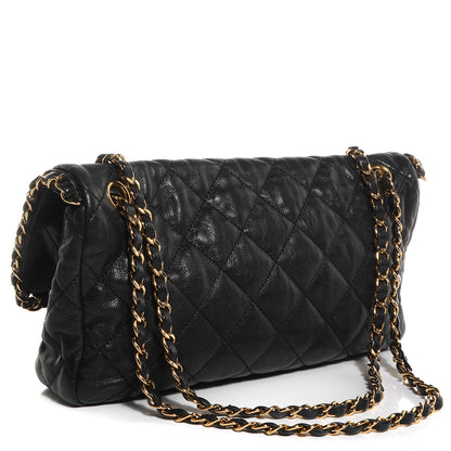 Chanel Calfskin Quilted Medium Chain Me Flap Black 3 of 9