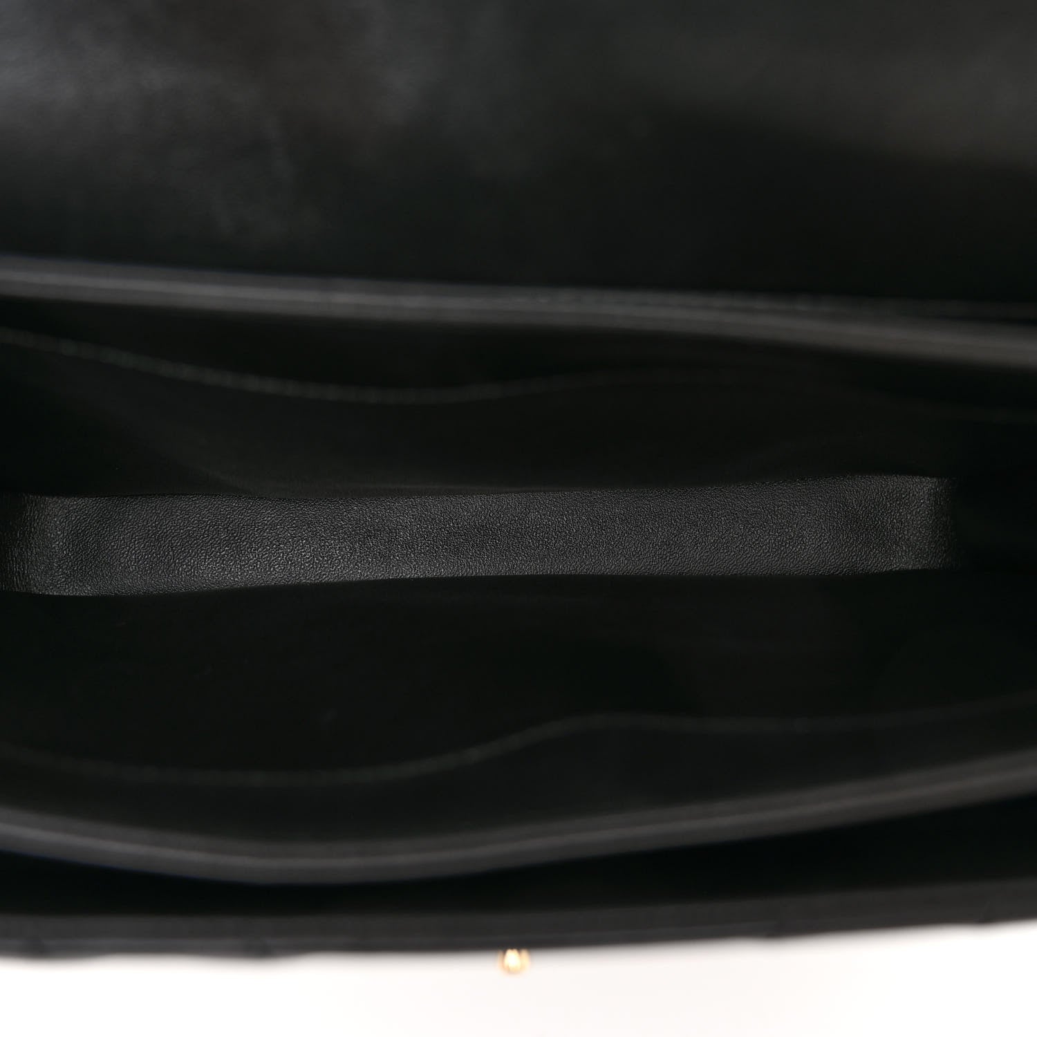 Chanel Lambskin Chevron Quilted Medium Trendy CC Dual Handle Flap Bag Black 5 of 13