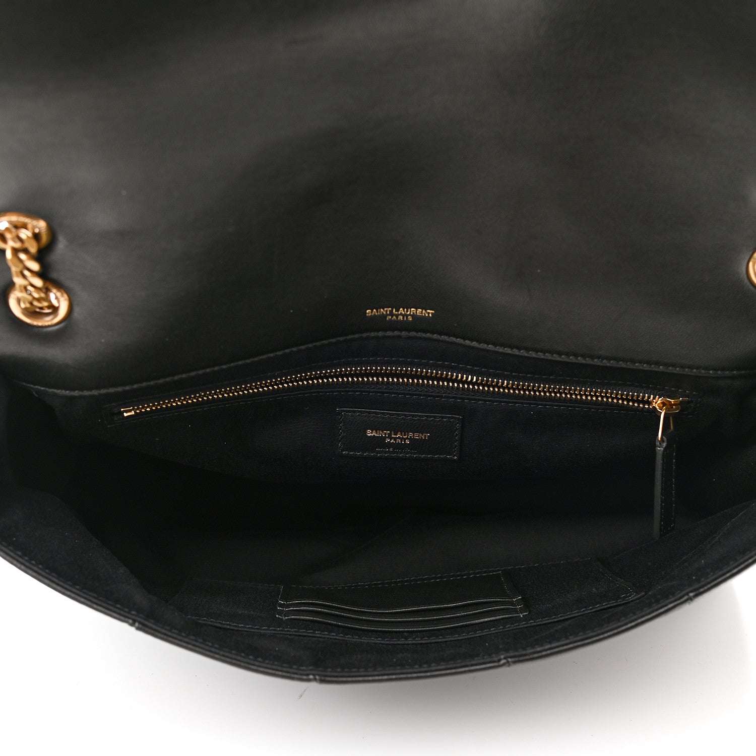 Saint Laurent Lambskin Patchwork Monogram Large Jamie Black 5 of 10