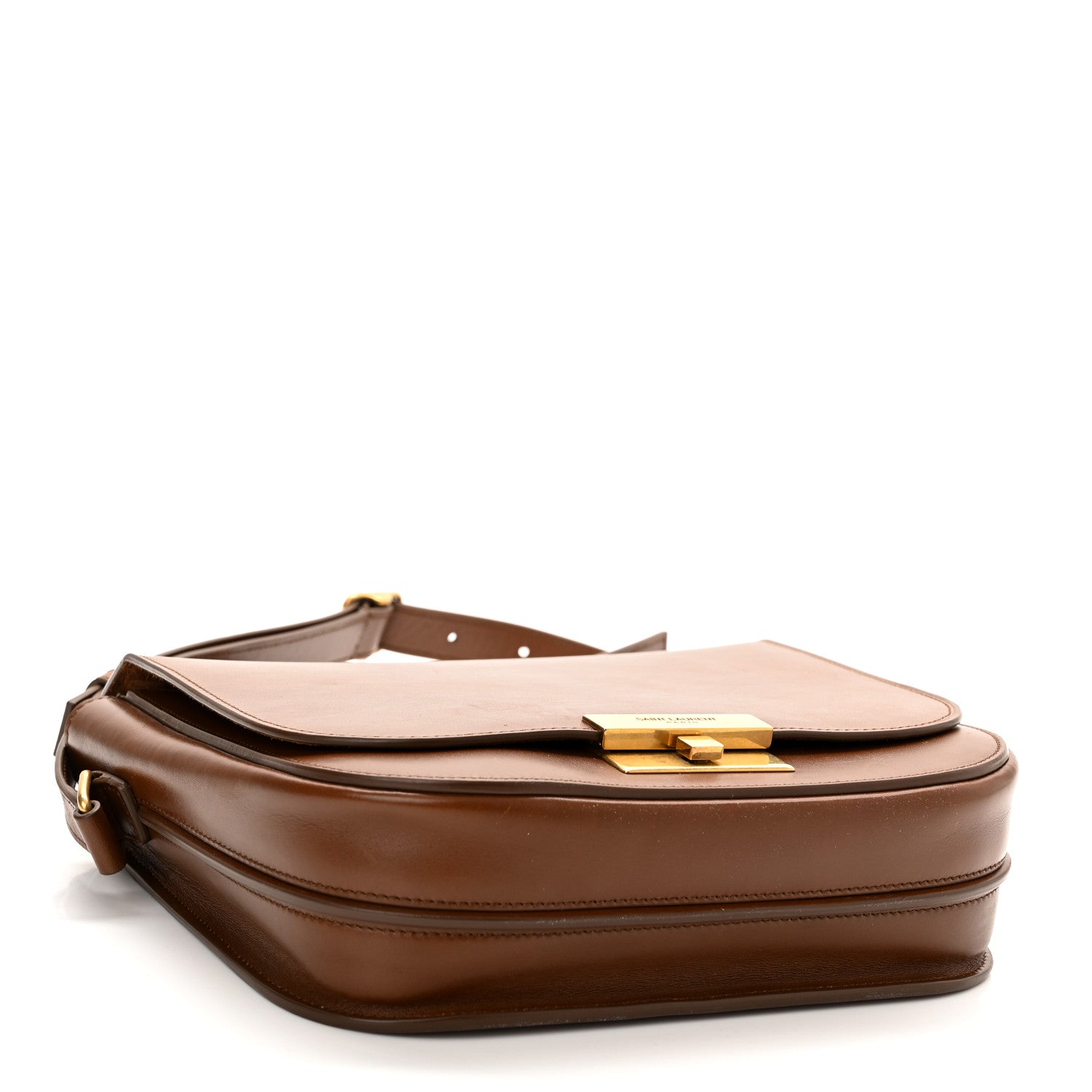 Saint Laurent Calfskin Betty Messenger Deep Moka 4 of 10