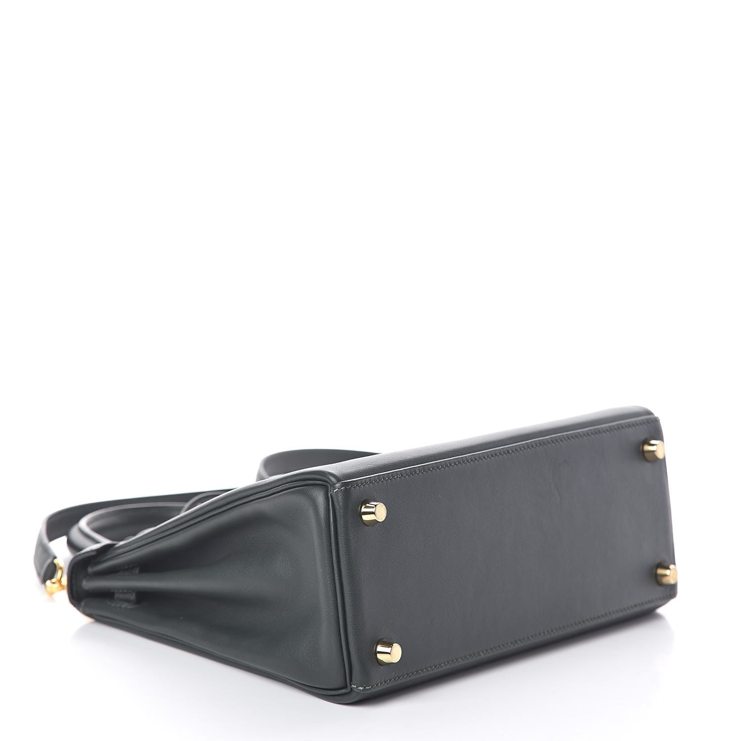 Hermes Swift Kelly Retourne 25 Vert Fonce 6 of 34