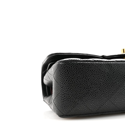 Chanel Caviar Quilted Small Double Flap Black 9 of 11