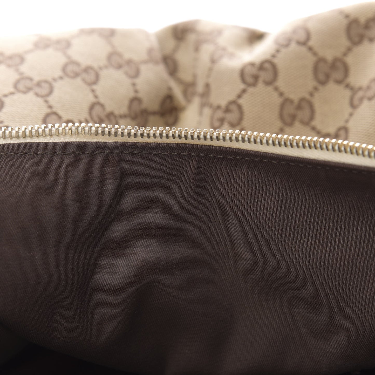 Monogram Large D Gold Hobo Off White