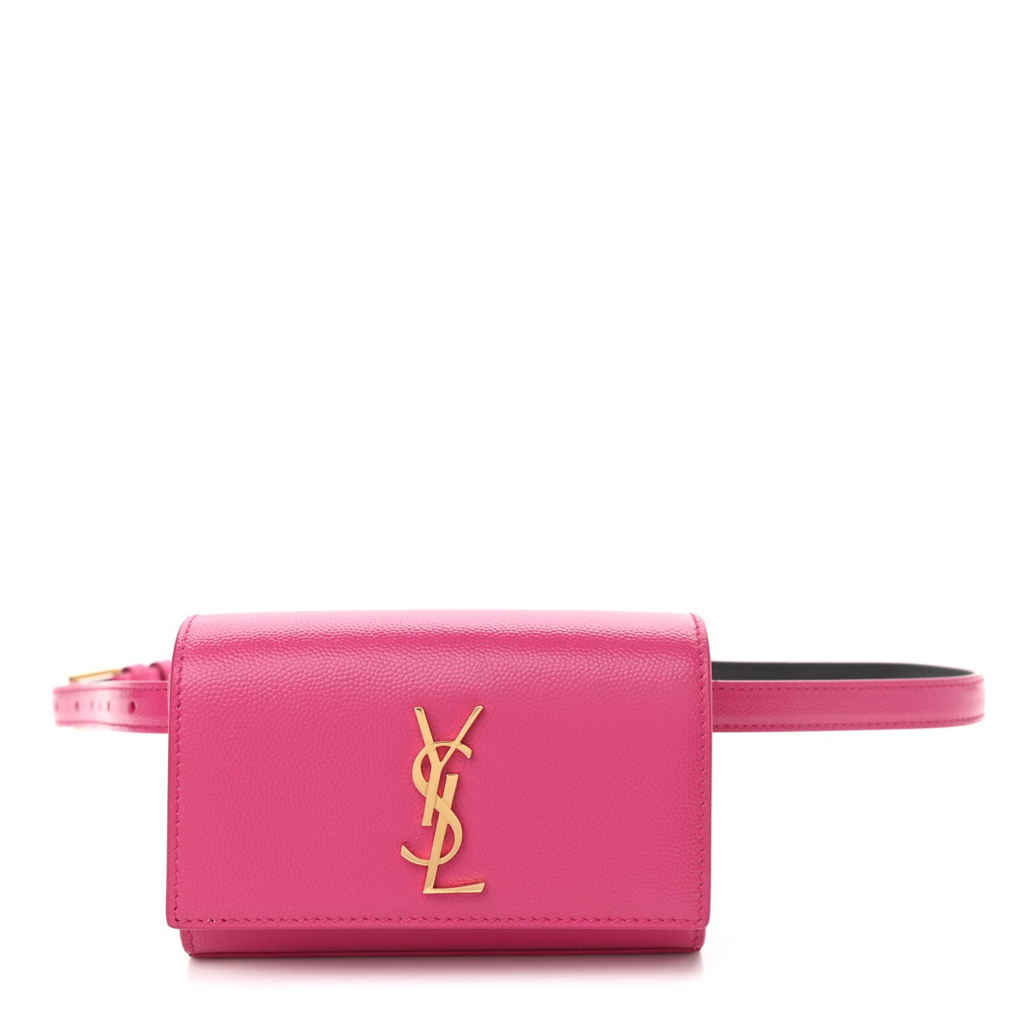 Grain De Poudre Monogram Kate Belt Bag Fuchsia