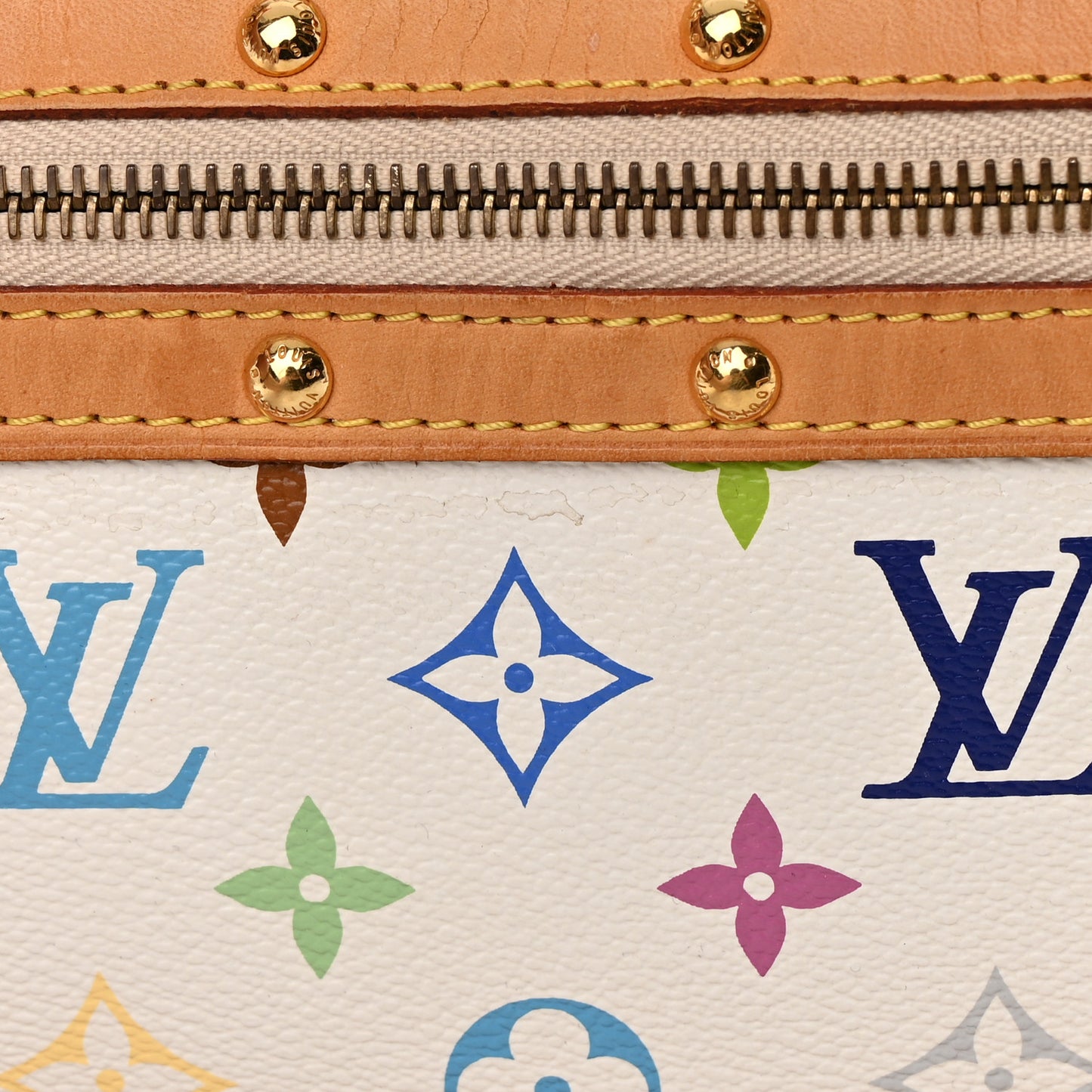 Monogram Multicolor Rita White