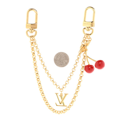 Louis Vuitton LV x TM Monogram Cherry Cerises Bag Chain 2 of 5
