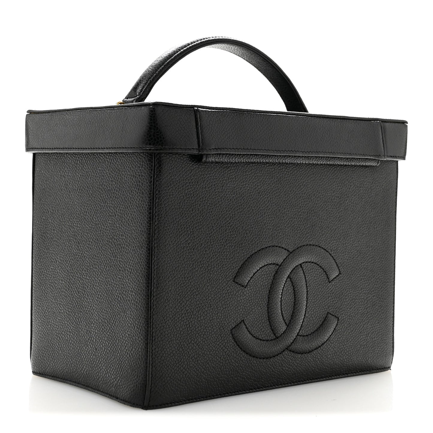 Caviar Vanity Train Case Black