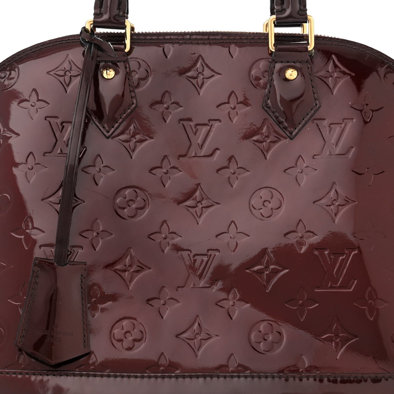 Louis Vuitton Vernis Alma PM Amarante 7 of 12