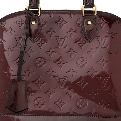 Louis Vuitton Vernis Alma PM Amarante 7 of 12
