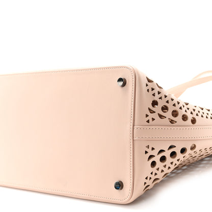 Alaia Calfskin Vienne Tote Sable 10 of 12