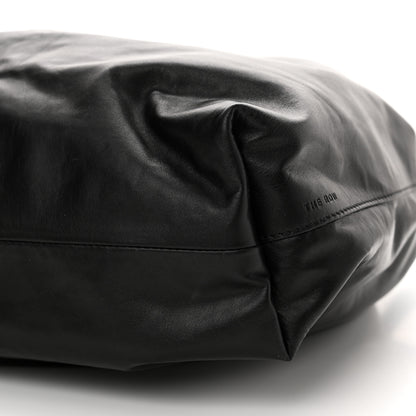 The Row Nappa Angy Hobo Bag Black 9 of 11