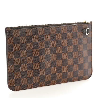 Louis Vuitton Damier Ebene Neverfull MM GM Pochette 3 of 9