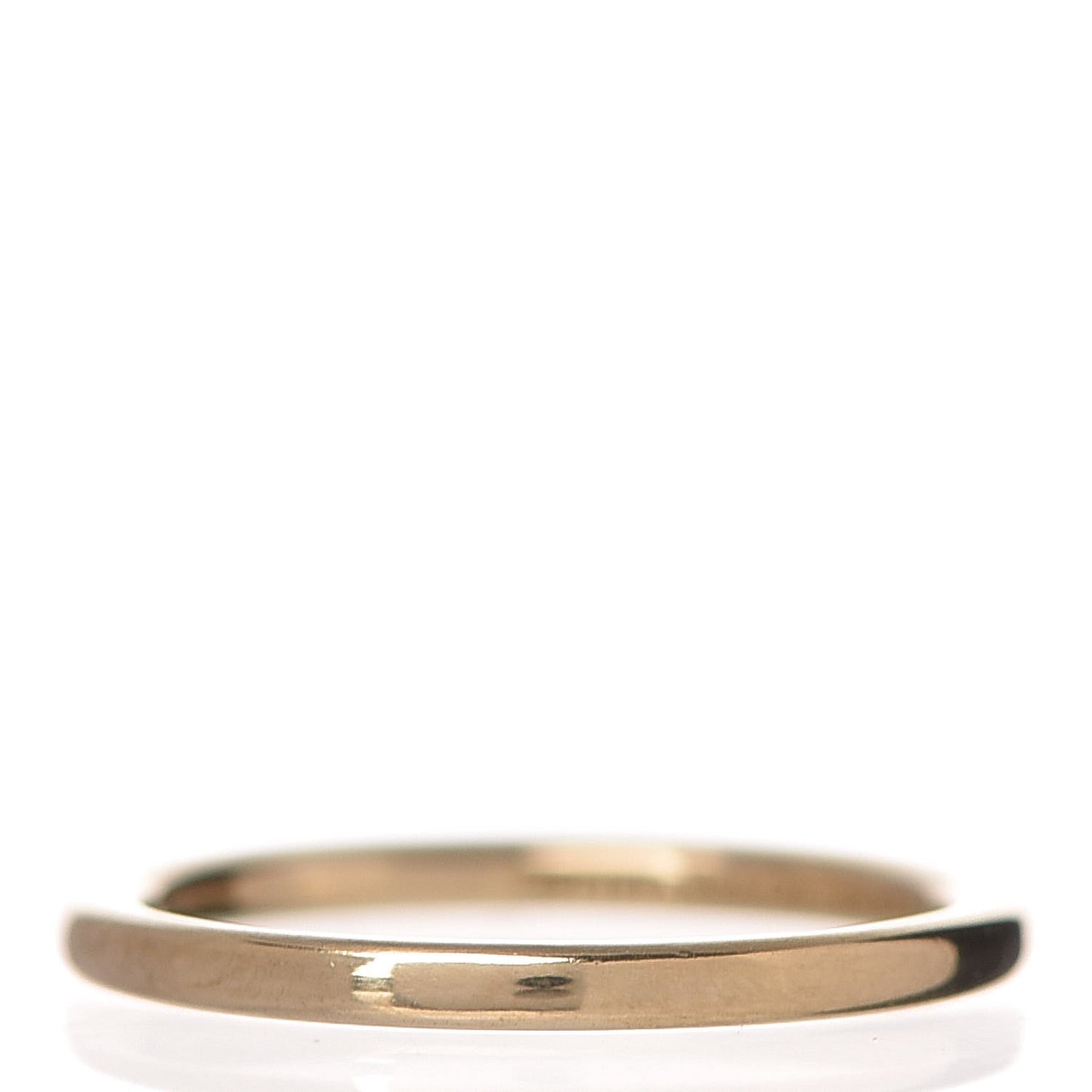 18K Yellow Gold Classic Wedding Band Ring 45.5 3.5