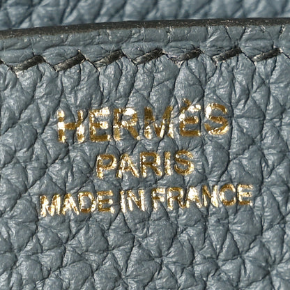 Hermes Togo Birkin 25 Vert Amande 6 of 12
