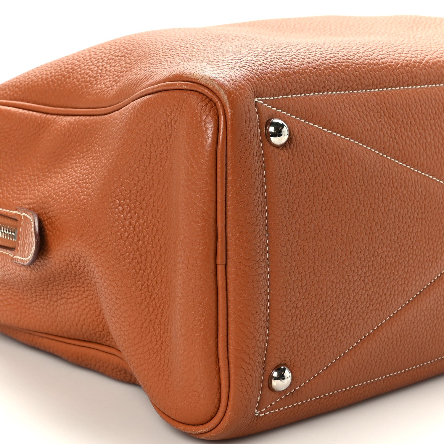 Hermes Taurillon Clemence Victoria II 35 Gold 7 of 9
