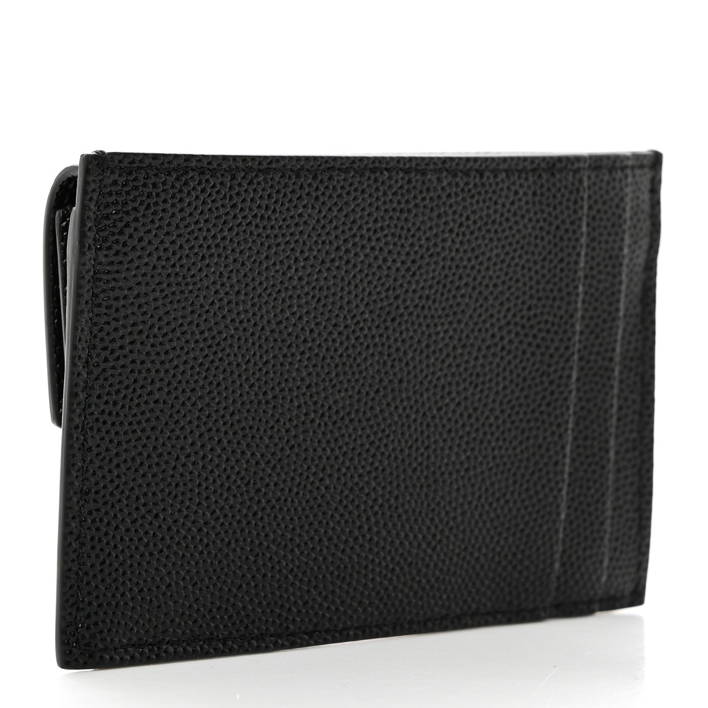 Grain De Poudre Uptown Monogram Card Case Black