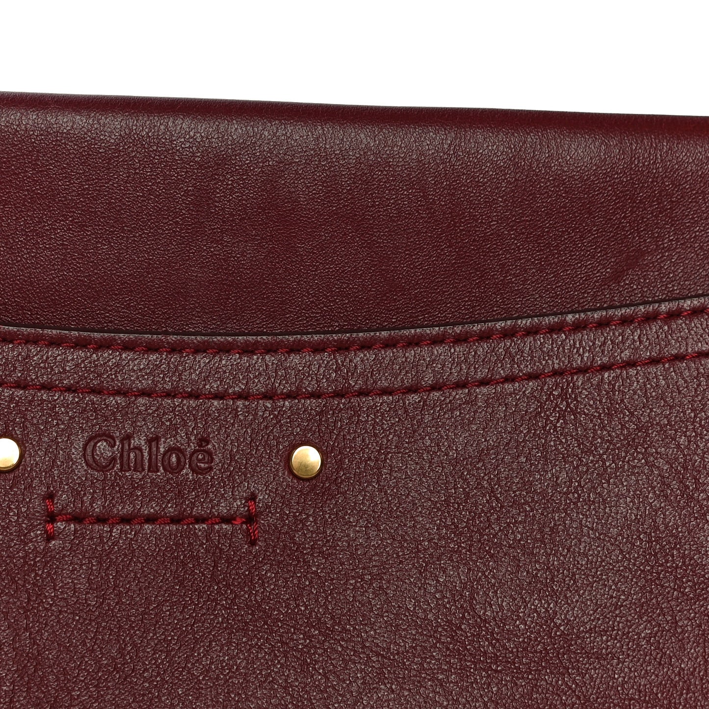Smooth Calfskin Medium Roy Clutch Plum Purple