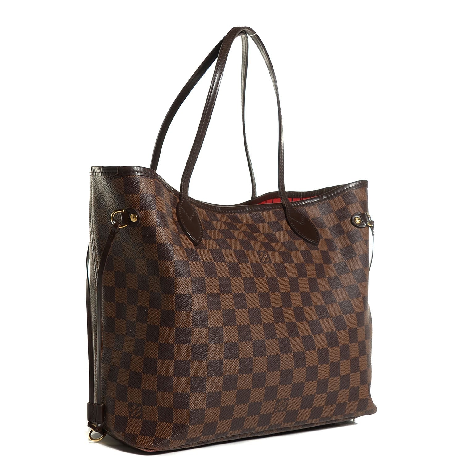 Louis Vuitton Damier Ebene Neverfull MM 3 of 9